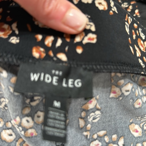 WHBM Wide Leg Matt Jersey pant set - Picture 9 of 9